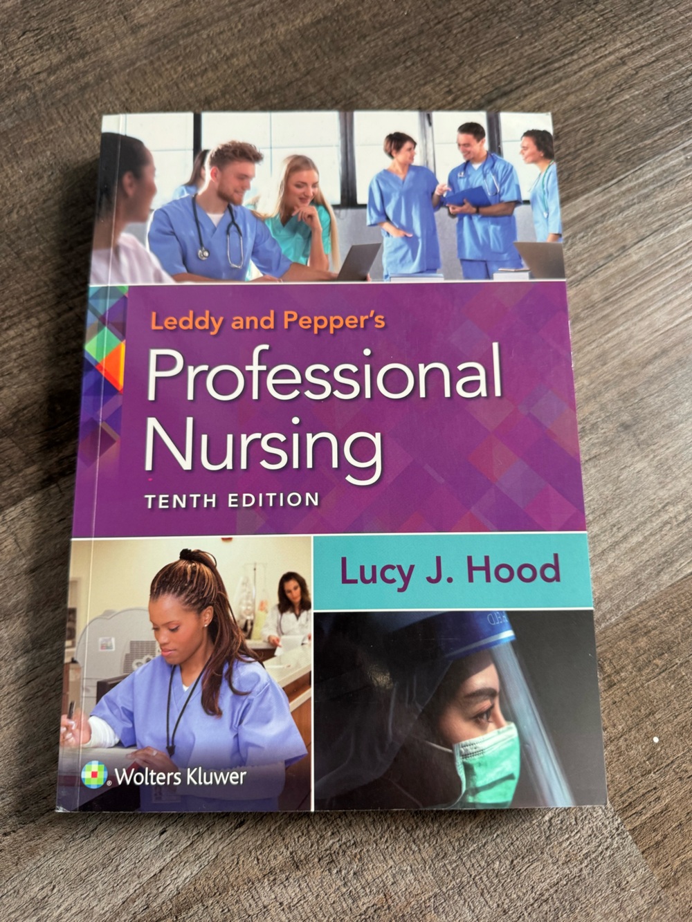 Professional Nursing by Leddy & Pepper - Purple Cover
